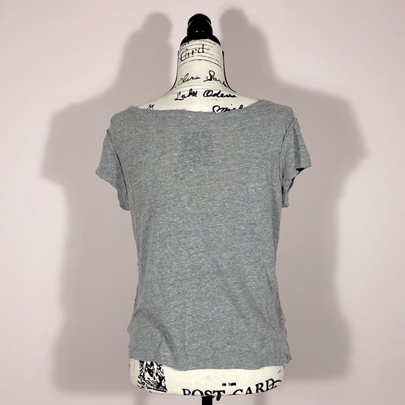 Free People We The Free Cutout Oversized Shirt - Picture 4 of 7